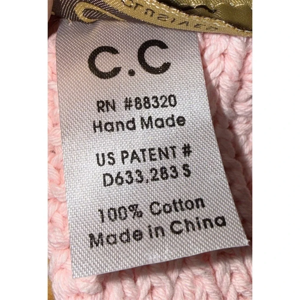C.C Exclusives Accessory Set Womens One Size Pink Knit Headband Neck lot of 12